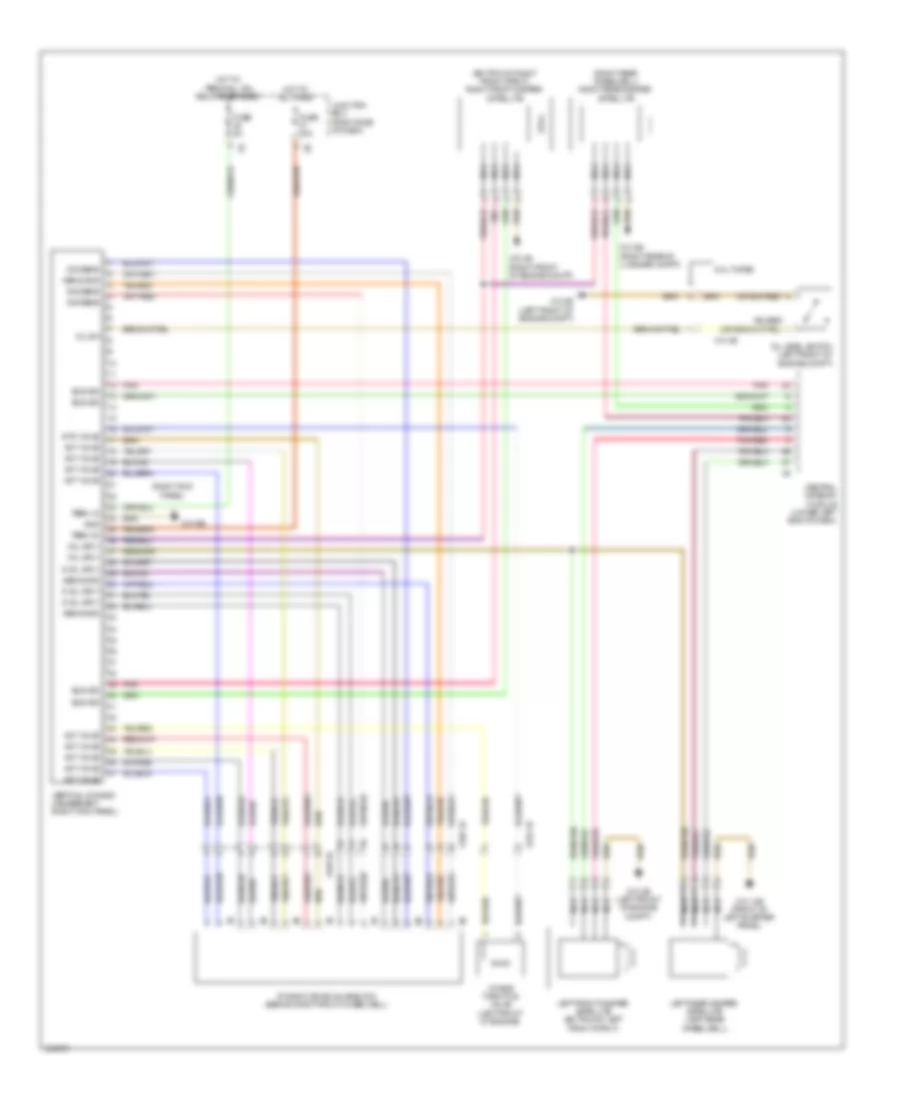 Dynamic Drive Suspension Wiring Diagram for BMW 750i ActiveHybrid 2011