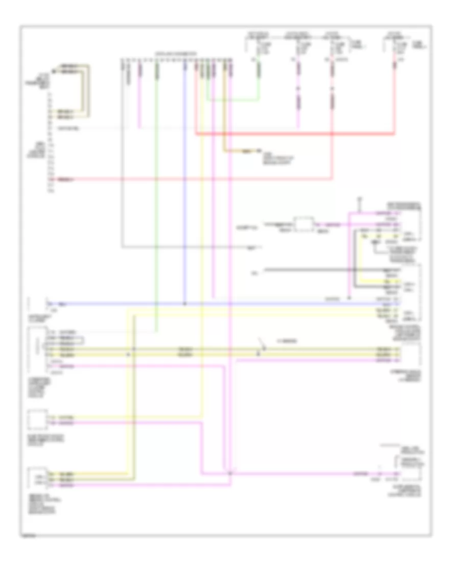 Data Link Connector Wiring Diagram with IKE for BMW 528i 1999