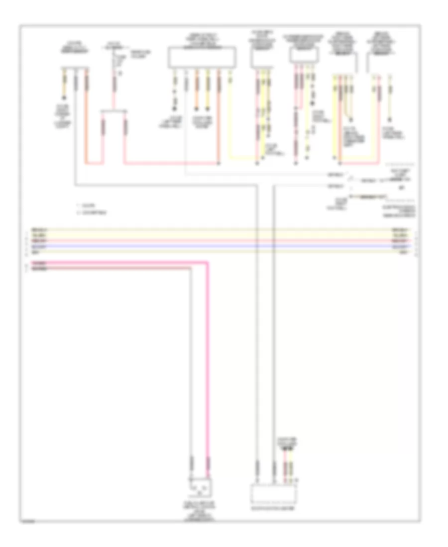 Power Door Locks Wiring Diagram (2 of 3) for BMW 435i 2014