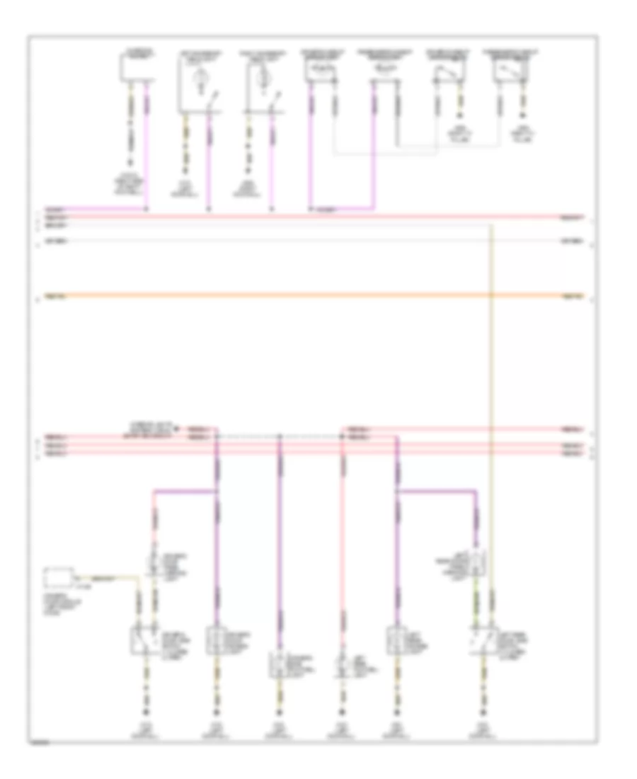 Courtesy Lamps Wiring Diagram (2 of 3) for BMW 740i 1999
