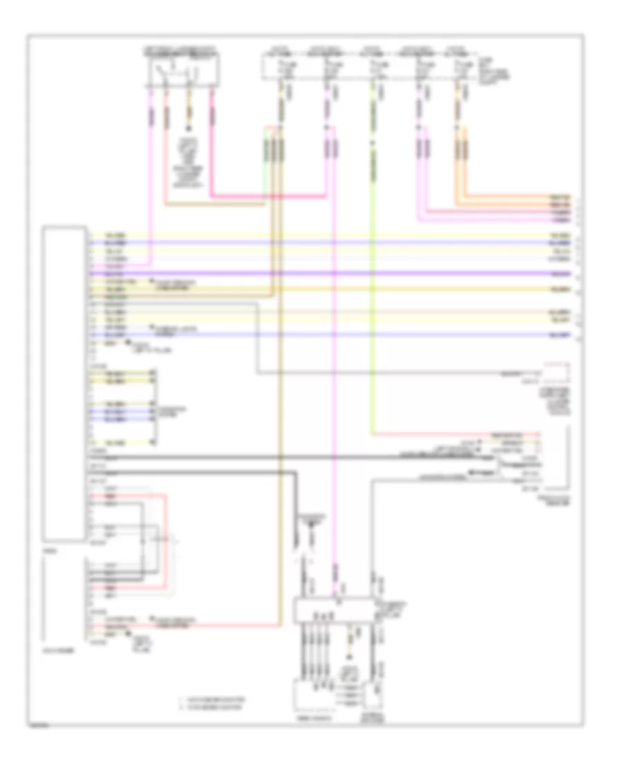 Stereo Radio Wiring Diagram (1 of 2) for BMW 740i 1999