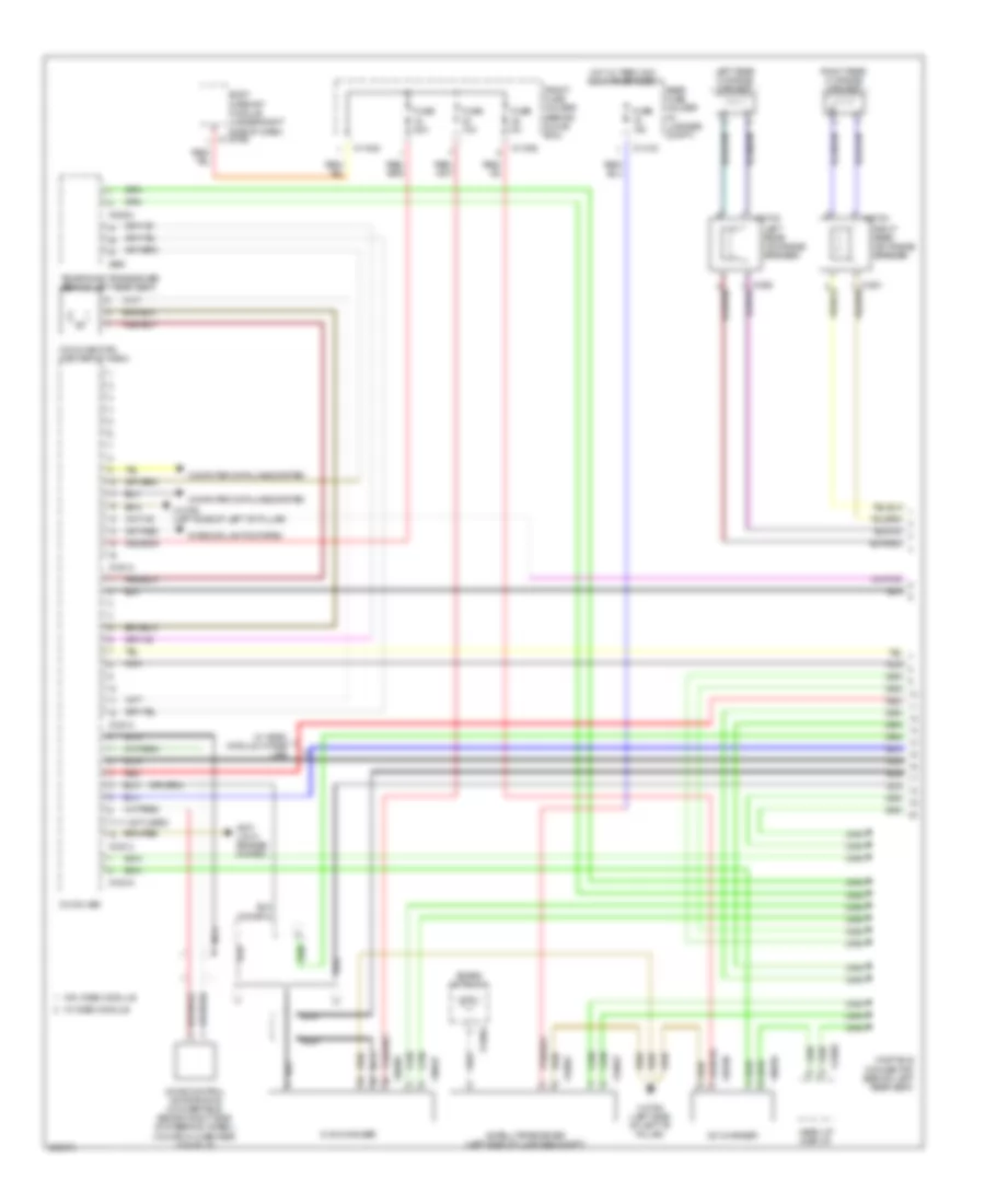 Navigation Wiring Diagram 1 of 3 for BMW M6 2009