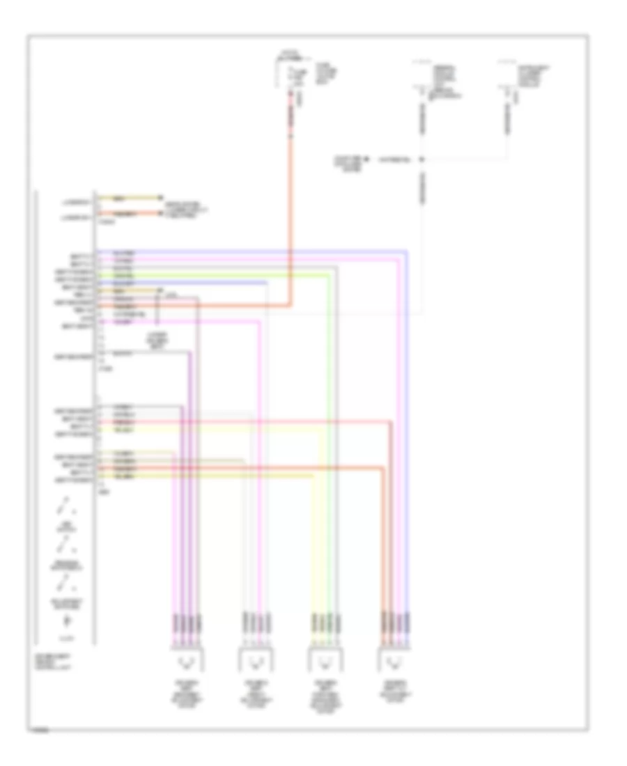 Driver s Memory Seat Wiring Diagram Convertible for BMW 325xi 2003