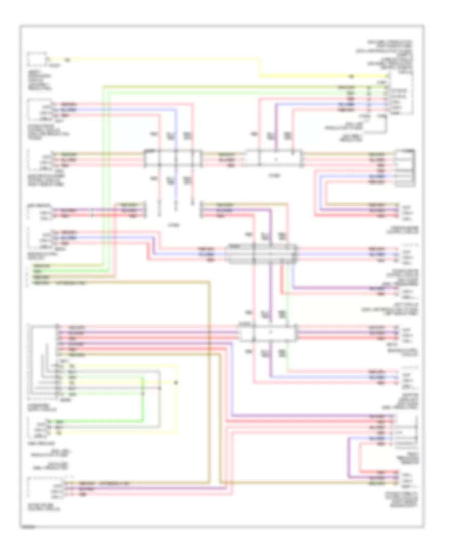 High Low Bus Wiring Diagram Early Production 3 of 3 for BMW 760i 2006