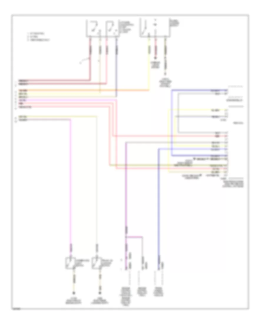Anti theft Wiring Diagram 2 of 2 for BMW 740iL 1999