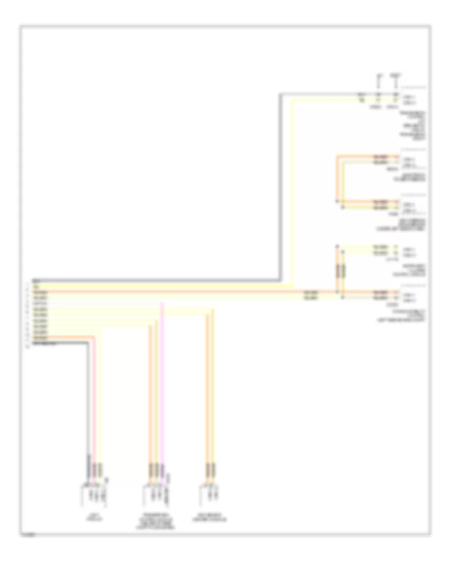 Computer Data Lines Wiring Diagram 2 of 2 for BMW X3 30i 2009
