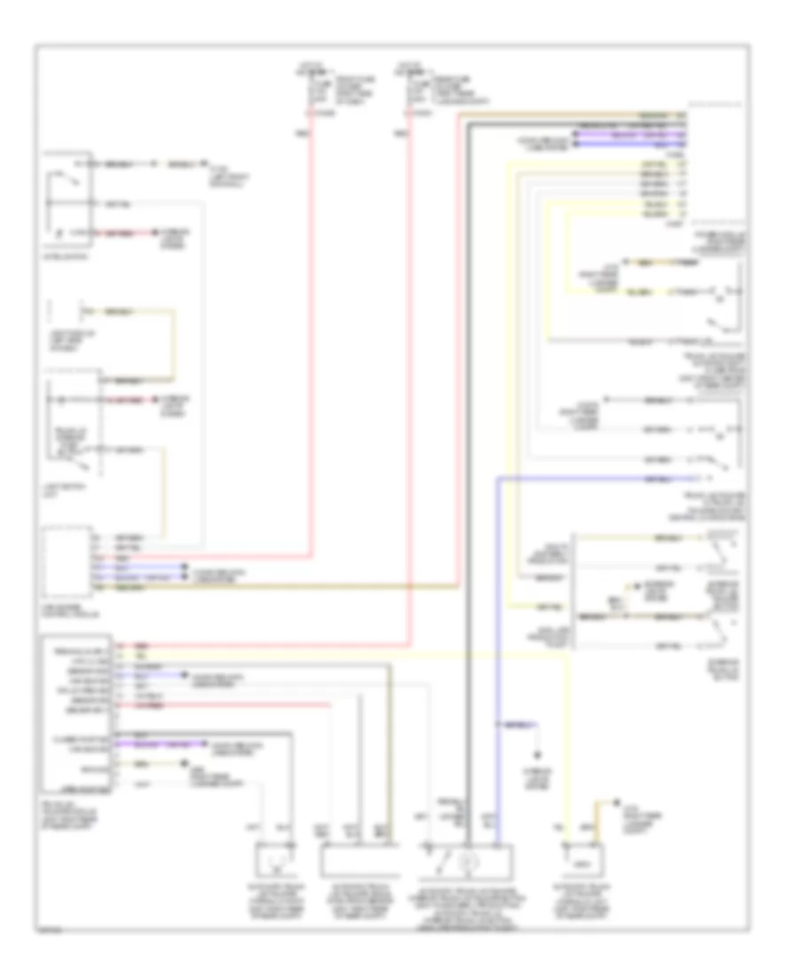 Trunk Release Wiring Diagram with Automatic Trunk Lid for BMW 760Li 2006