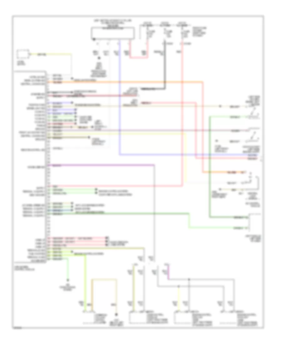 Anti theft Wiring Diagram 1 of 3 for BMW 760Li 2006