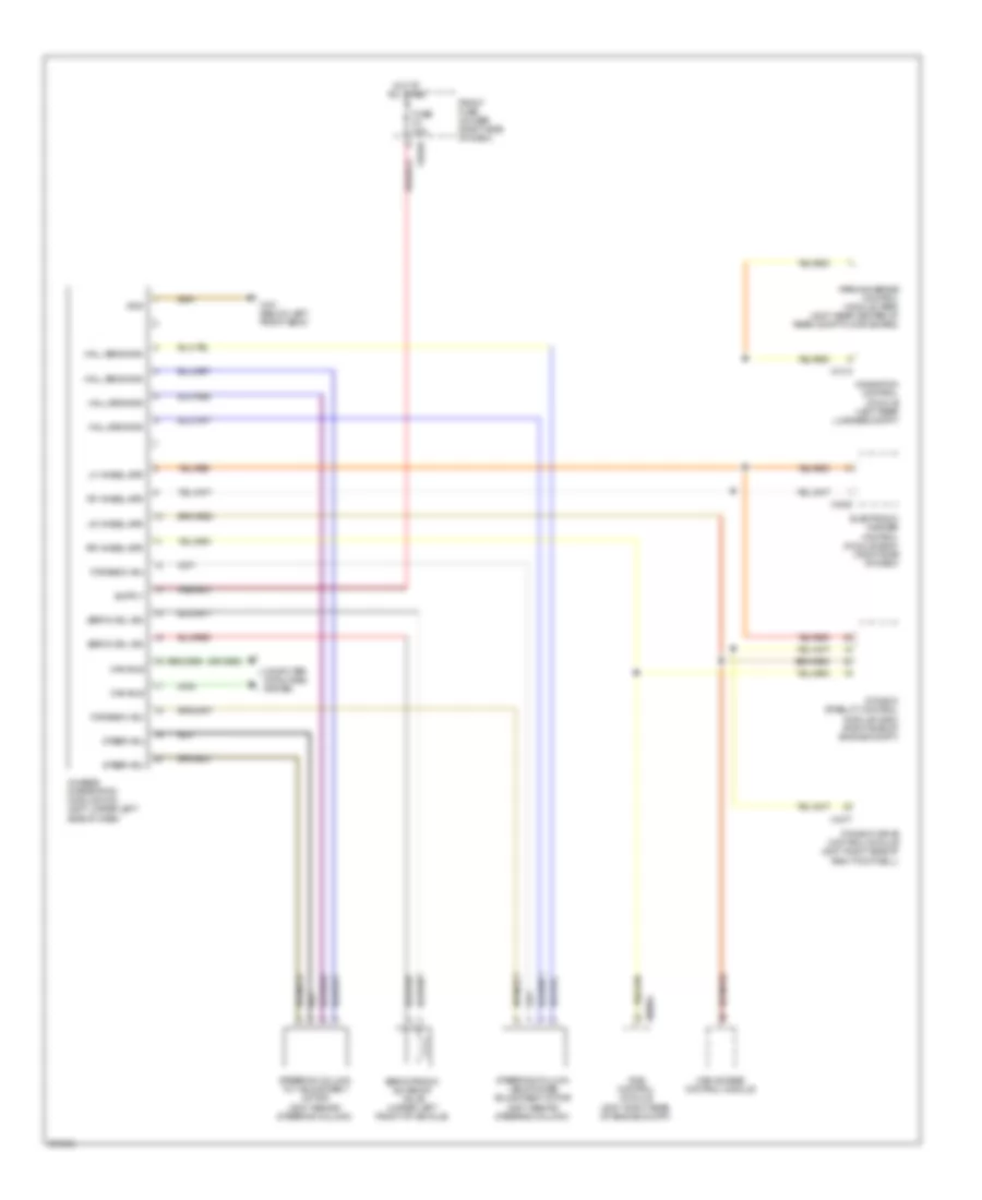 Fully Electric Power Steering Column Wiring Diagram for BMW 760Li 2006