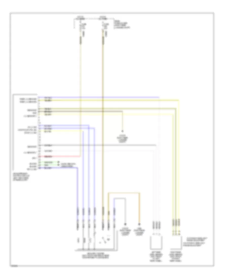 Air Suspension Wiring Diagram for BMW 760Li 2006