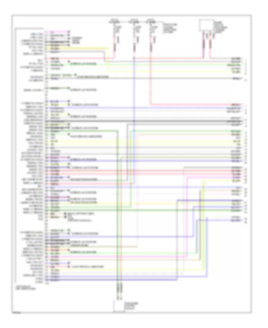 Adaptive Front Lighting Wiring Diagram Early Production with LM2 Light Module 2 1 of 3 for BMW 760Li 2006