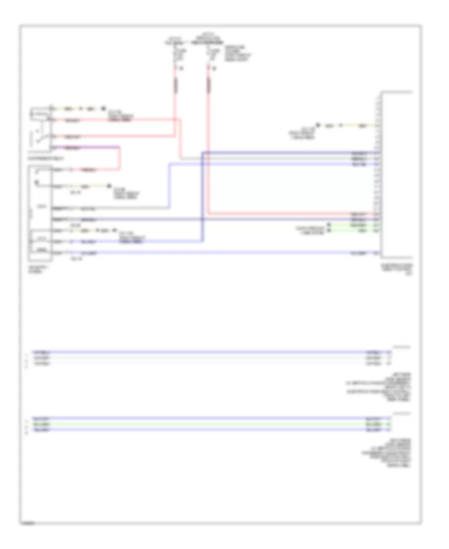 Air Suspension Wiring Diagram 2 of 2 for BMW 528i 2014