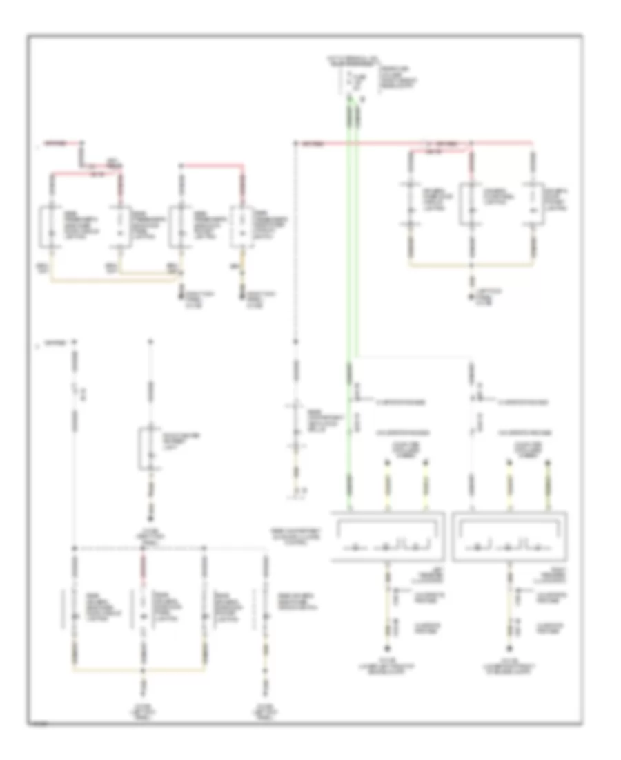 Instrument Illumination Wiring Diagram 2 of 2 for BMW 528i 2014