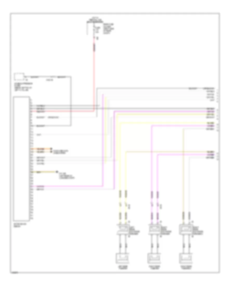 Top Hifi Radio Wiring Diagram, Except Premium with Active Sound Design (1 of 2) for BMW 528i 2014