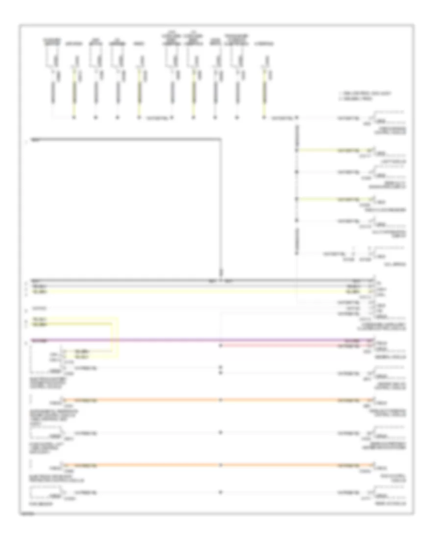 Data Bus Wiring Diagram 2 of 2 for BMW 750iL 1999
