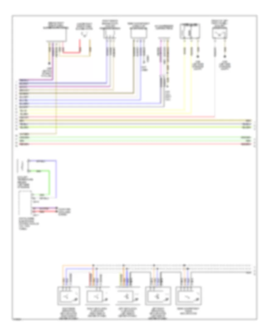 Rear Heater  A C Wiring Diagram 2 of 2 for BMW X5 30i 2009