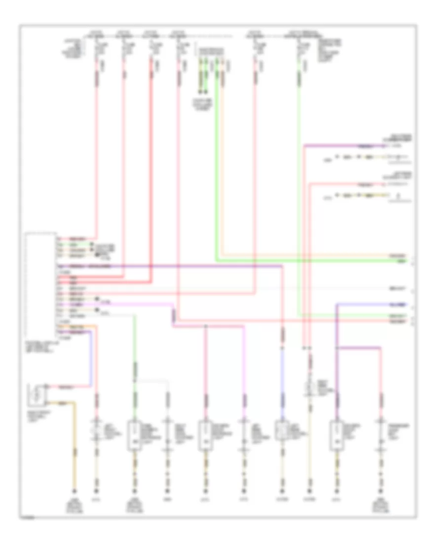 Courtesy Lamps Wiring Diagram 1 of 3 for BMW X5 30i 2009