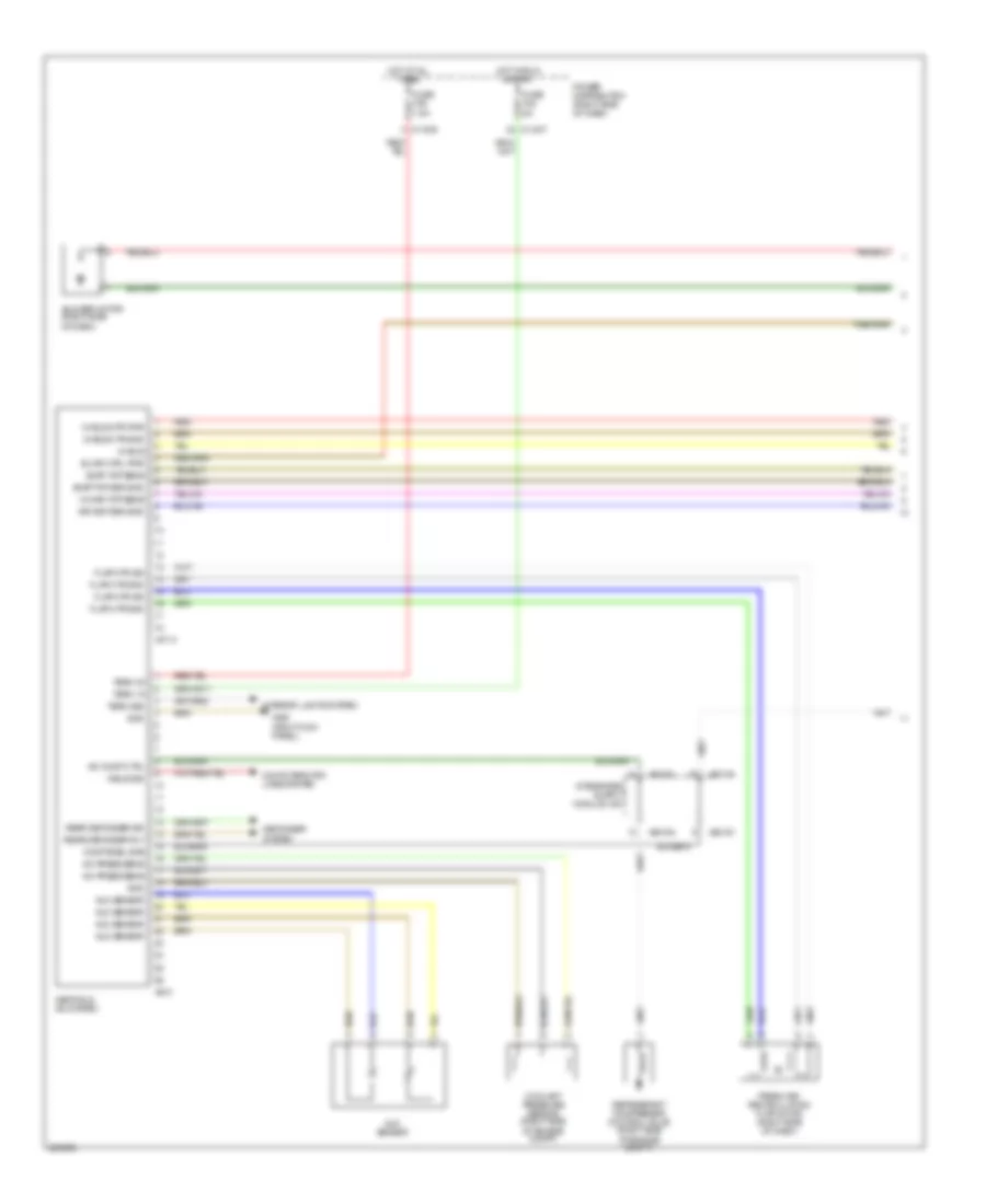 Automatic A C Wiring Diagram 1 of 2 for BMW M Coupe 2006