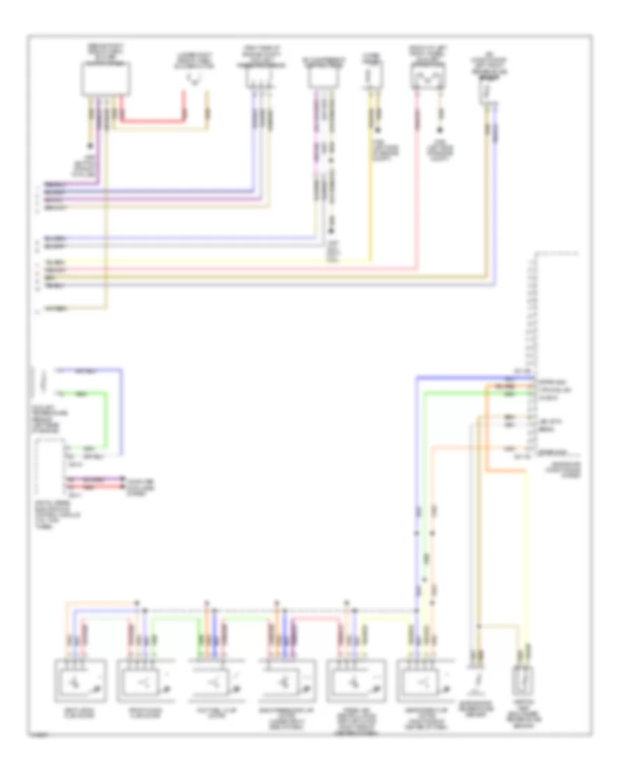 Automatic AC Wiring Diagram, with Basic AC (2 of 2) for BMW X5 35d 2009