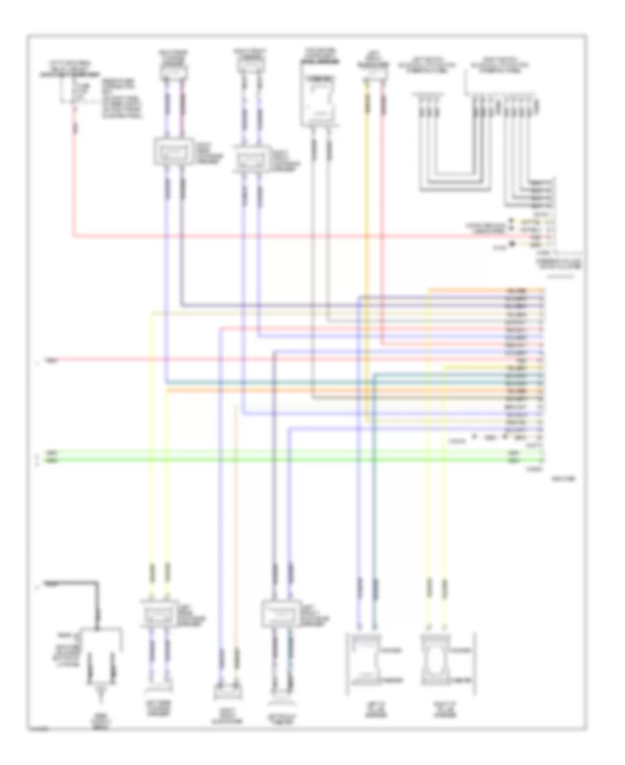 Radio Wiring Diagram, with Top HIFI Radio (3 of 3) for BMW X5 35d 2009