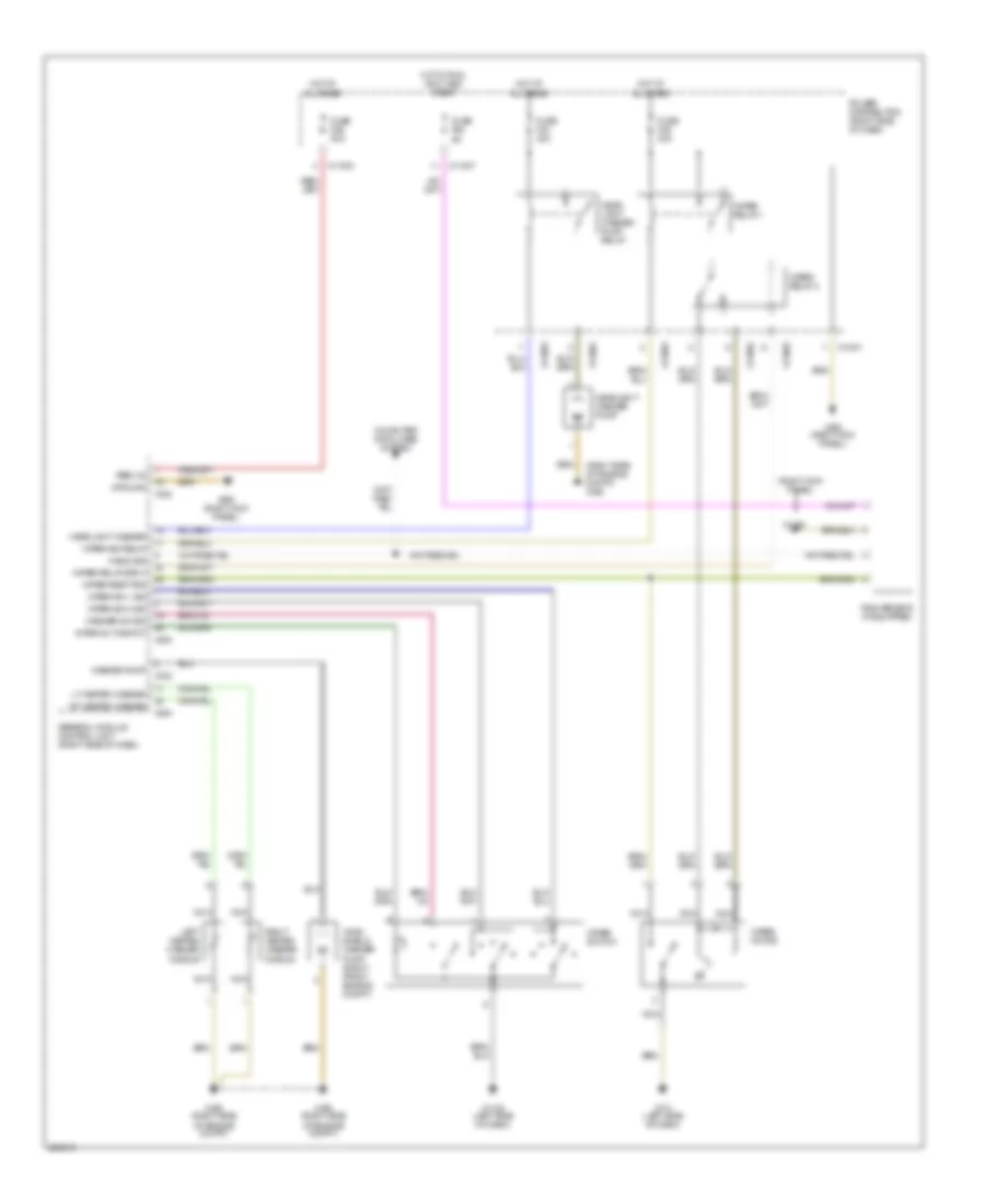 Электросхема стеклоочистителя, дворников и омывателя для BMW M Roadster 2006