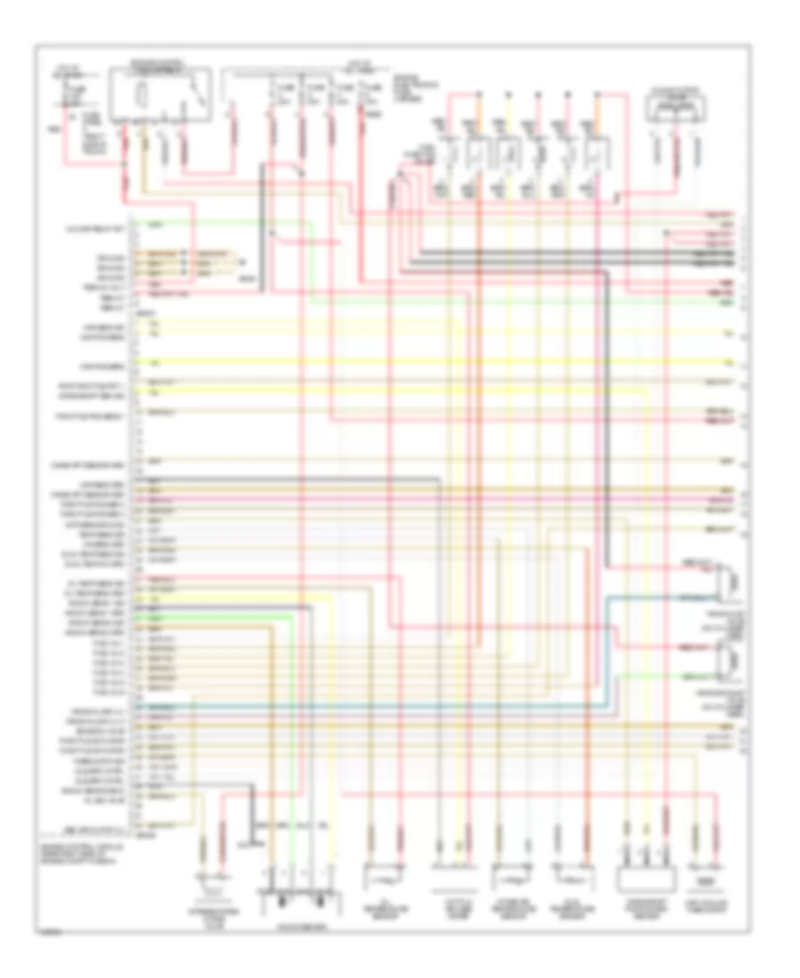 3 0L Engine Performance Wiring Diagram 1 of 3 for BMW 530i 2003