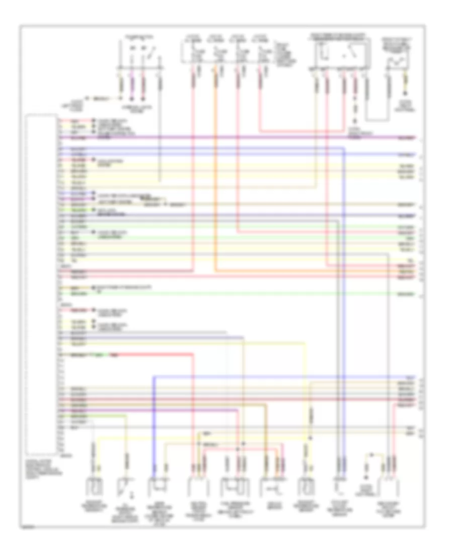 5 0L Engine Performance Wiring Diagram 1 of 6 for BMW M5 2006