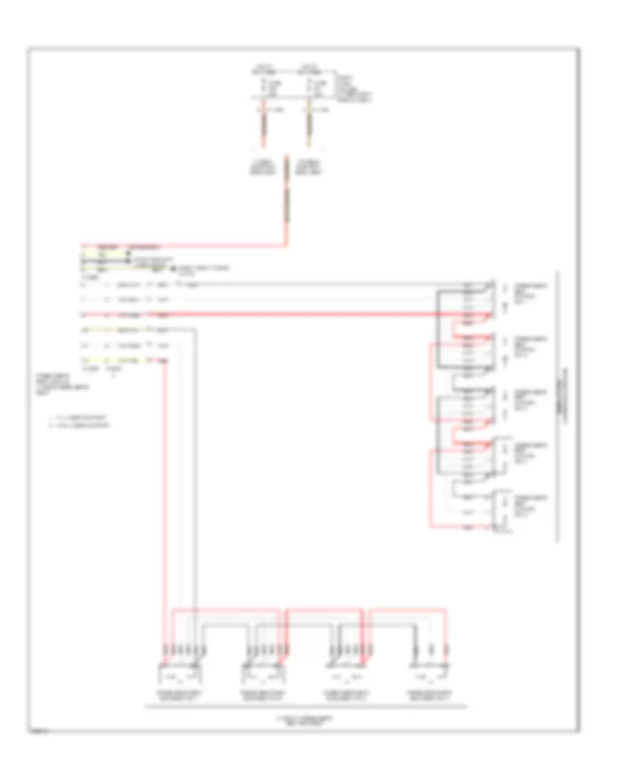 Seat Ventilation Wiring Diagram (2 of 2) for BMW M5 2006