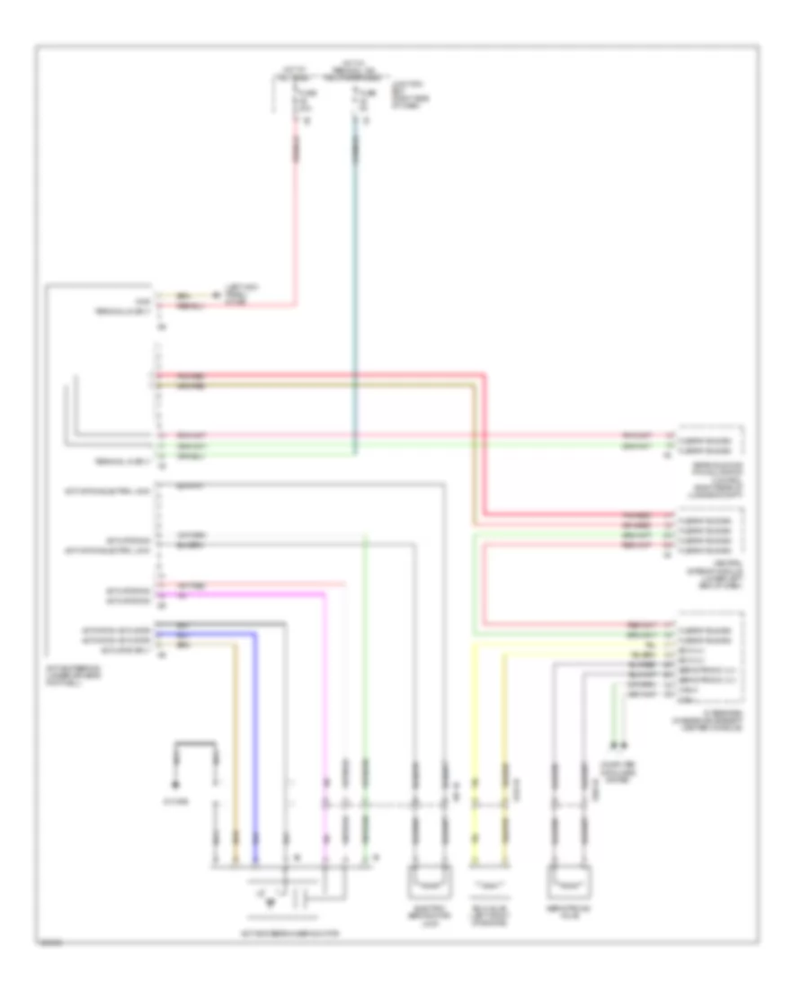 Electronic Power Steering Wiring Diagram for BMW 740i 2012