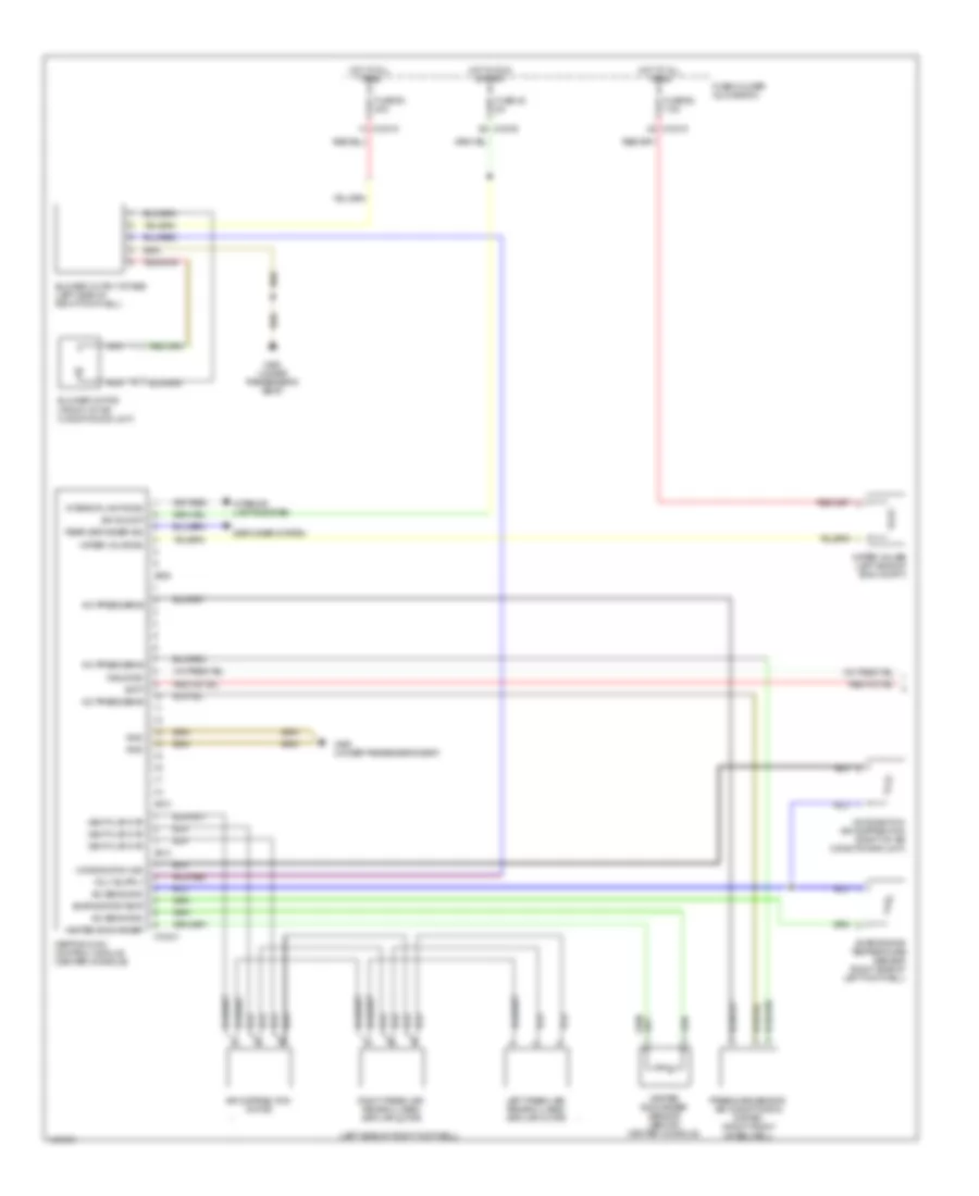 Manual A C Wiring Diagram 1 of 2 for BMW 323Ci 2000