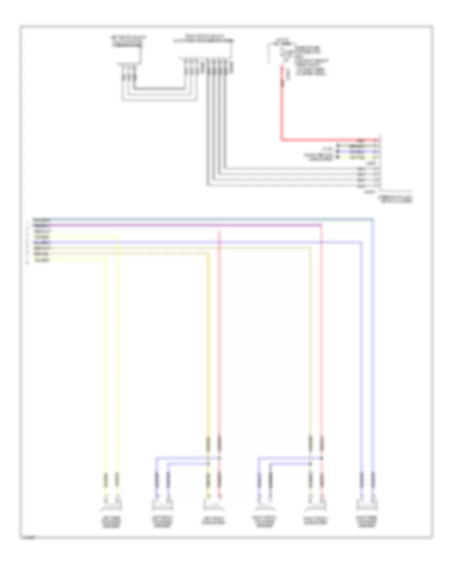 Radio Wiring Diagram with CCC  M ASK 3 of 3 for BMW X6 50i 2009