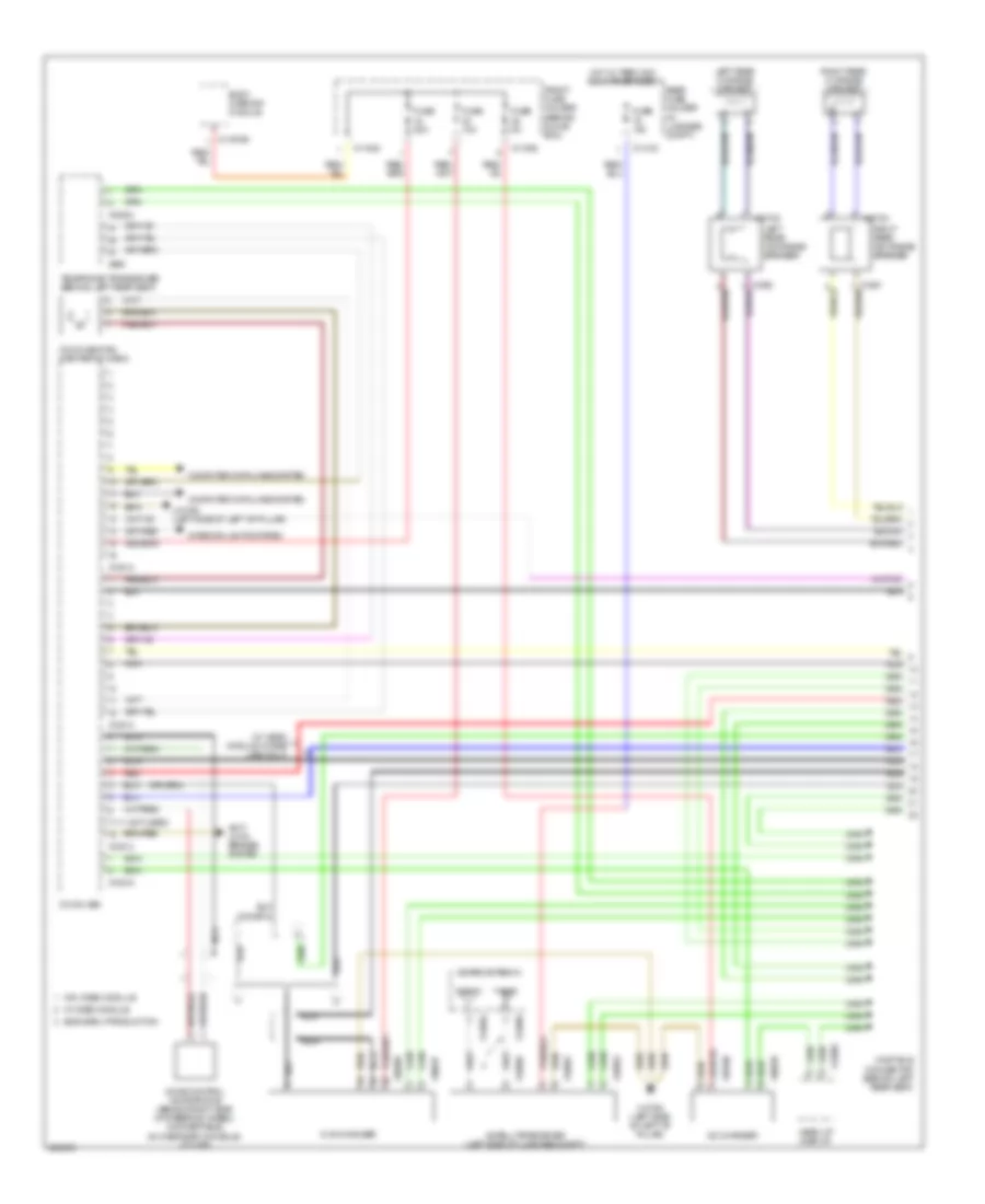 Navigation Wiring Diagram 1 of 3 for BMW M6 2006