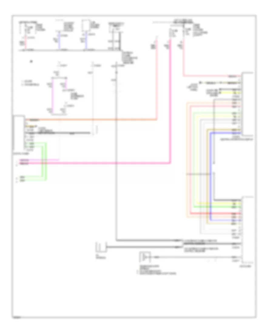 Navigation Wiring Diagram (3 of 3) for BMW M6 2006