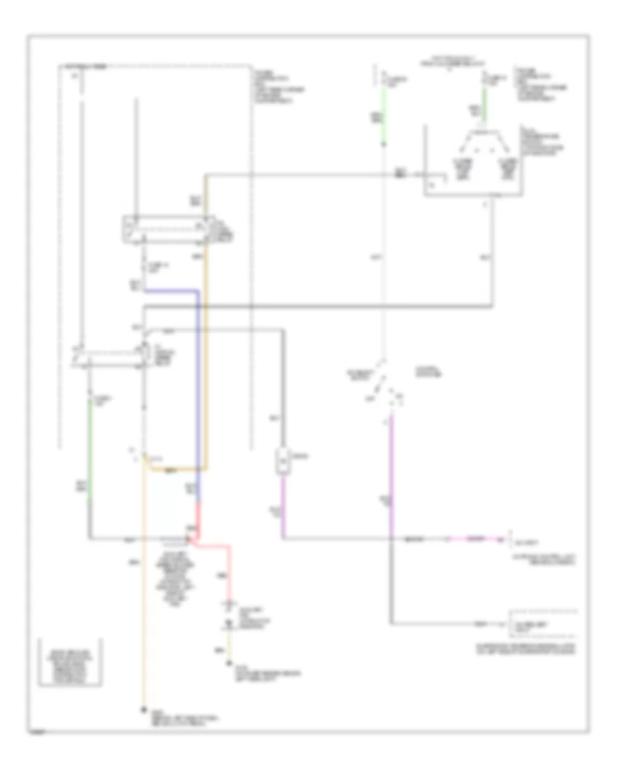 Auxiliary Cooling Fan Wiring Diagram Convertible for BMW 318is 1992