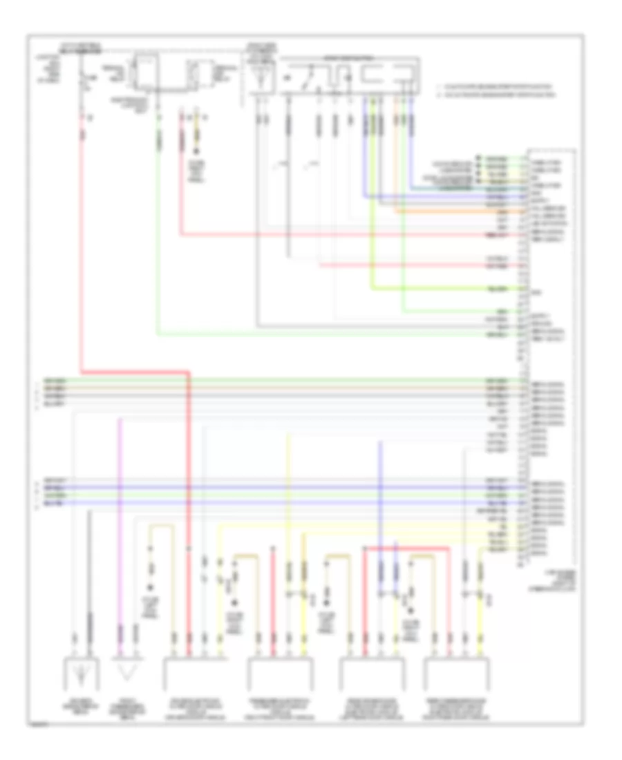 Access Start Wiring Diagram 2 of 2 for BMW 740Li 2012