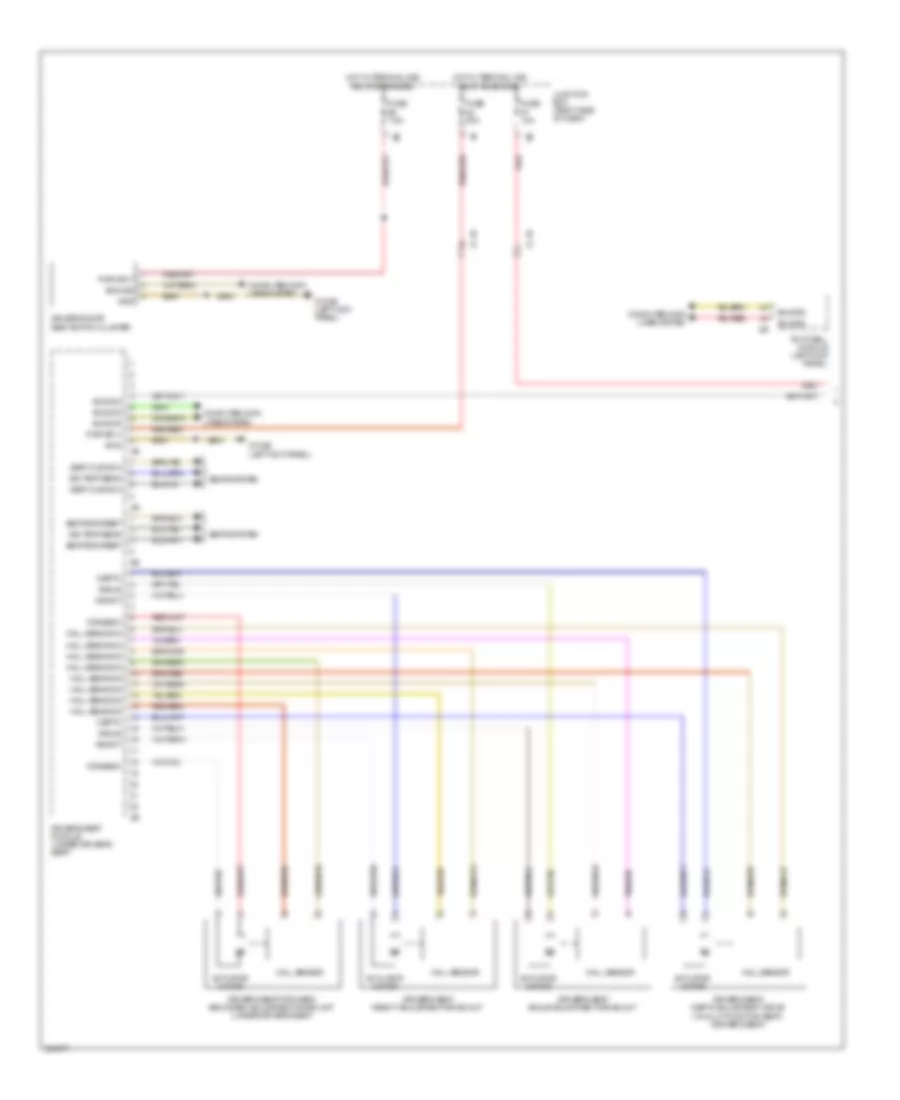 Driver s Memory Seat Wiring Diagram 1 of 2 for BMW 740Li 2012