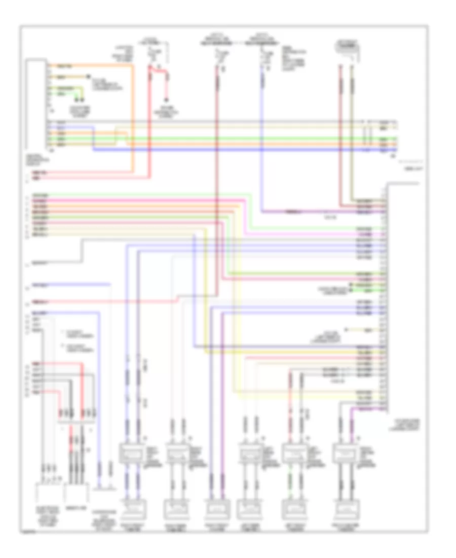 Navigation Wiring Diagram High 2 of 2 for BMW 740Li 2012