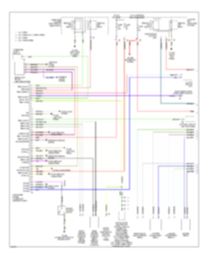 Access Start Wiring Diagram 1 of 2 for BMW 535i 2014