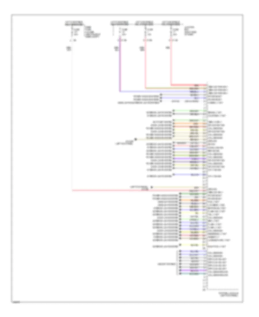 Body Control Modules Wiring Diagram (2 of 2) for BMW 535i 2014