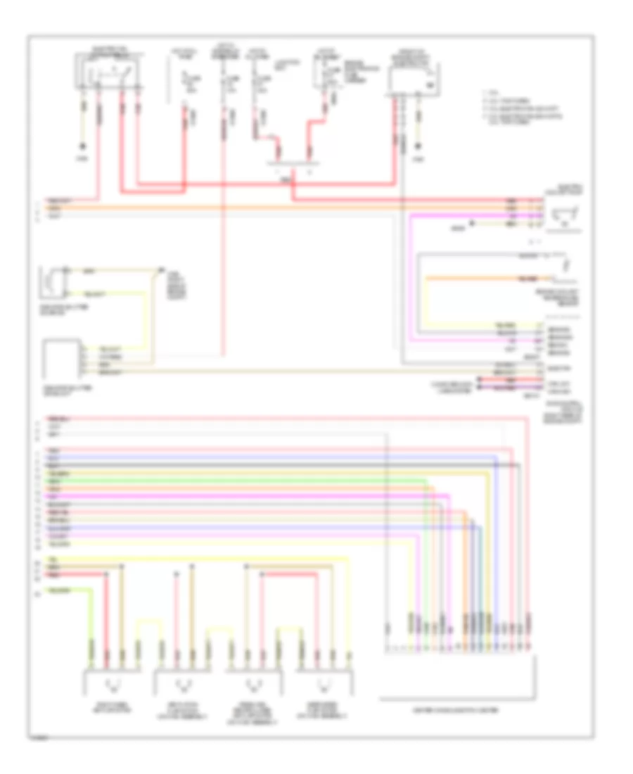 Automatic A C Wiring Diagram 2 of 2 for BMW Z4 30i 2009