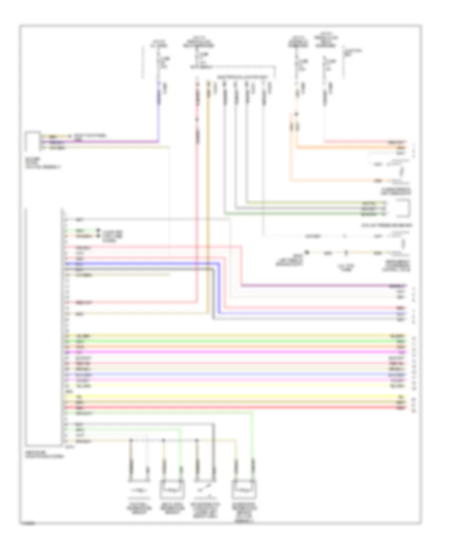Manual A C Wiring Diagram 1 of 2 for BMW Z4 30i 2009
