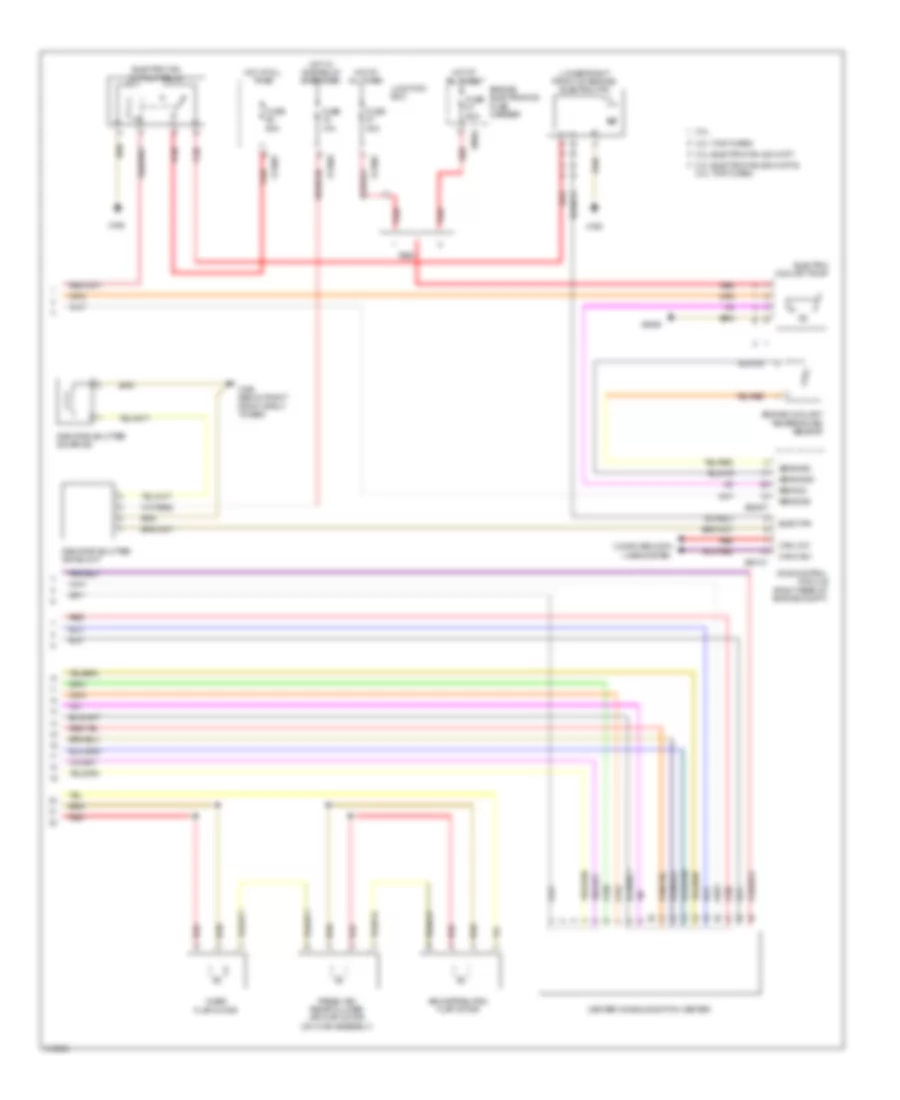 Manual A C Wiring Diagram 2 of 2 for BMW Z4 30i 2009