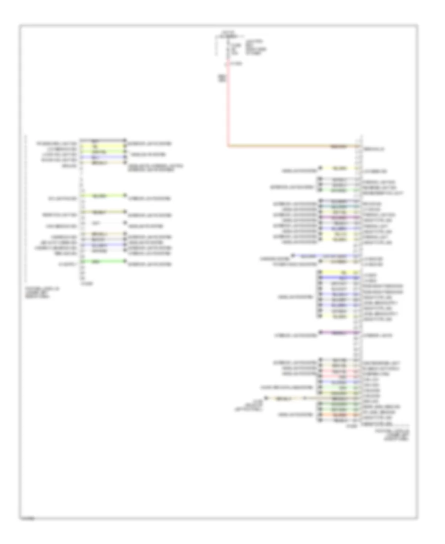 Body Control Modules Wiring Diagram 1 of 2 for BMW Z4 30i 2009