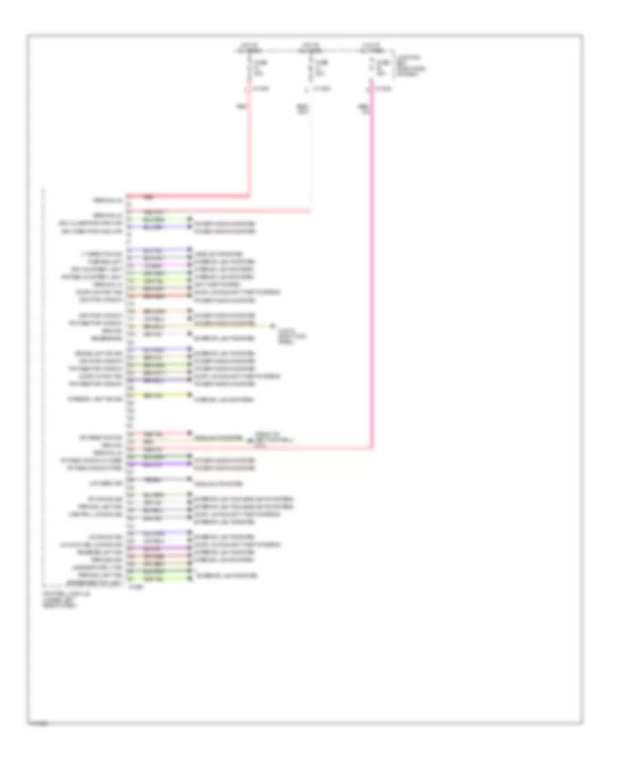 Body Control Modules Wiring Diagram 2 of 2 for BMW Z4 30i 2009