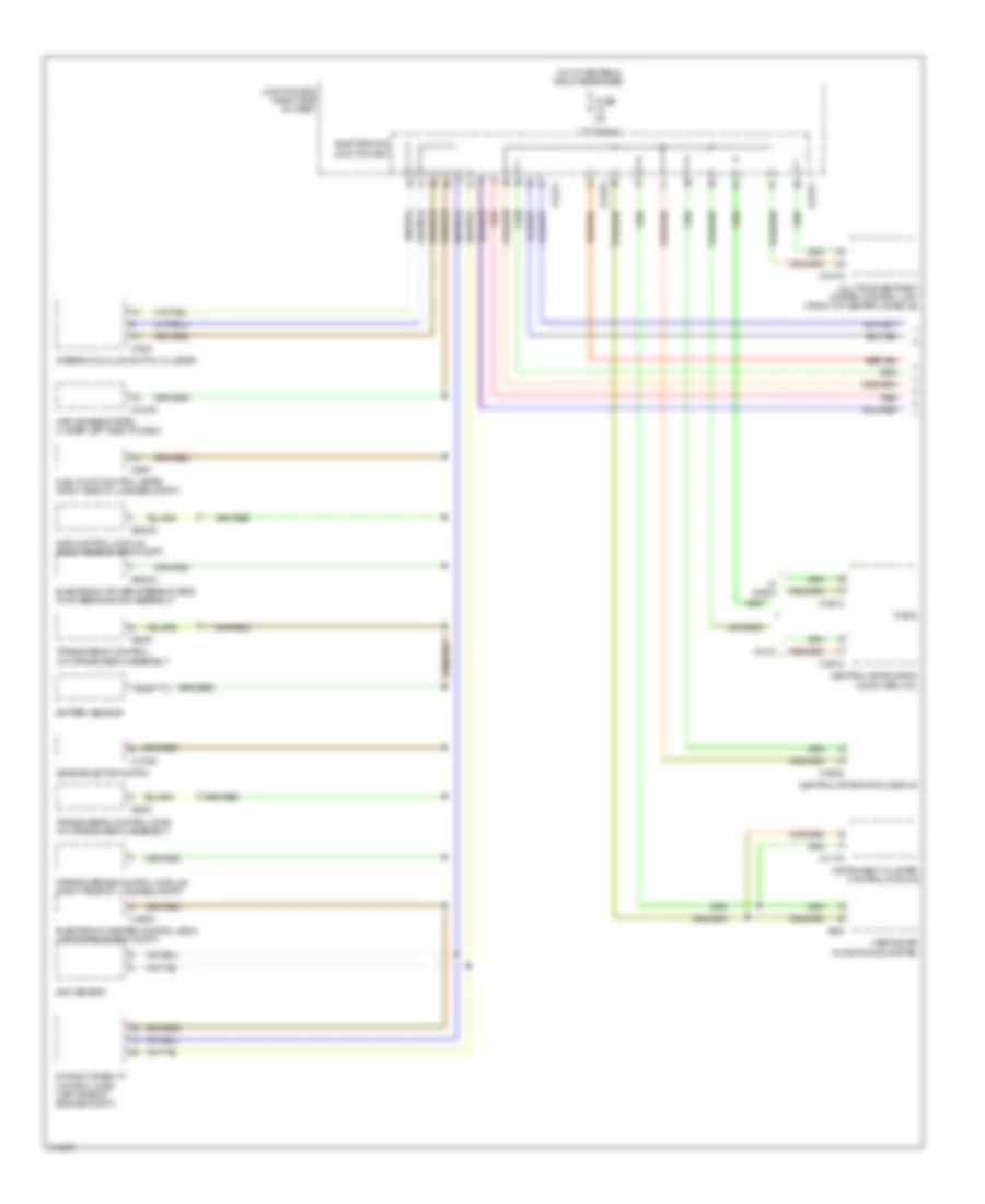 Computer Data Lines Wiring Diagram 1 of 2 for BMW Z4 30i 2009