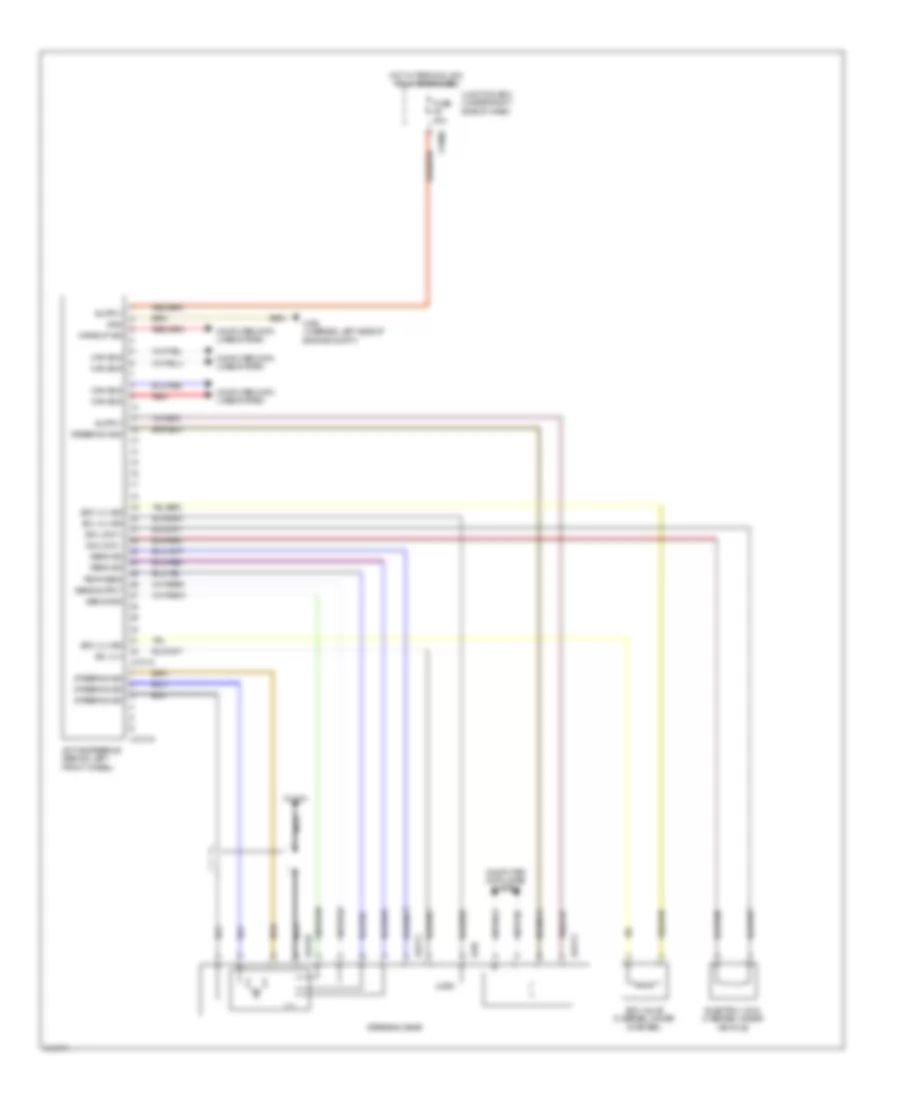 Active Power Steering Wiring Diagram for BMW Z4 30i 2009