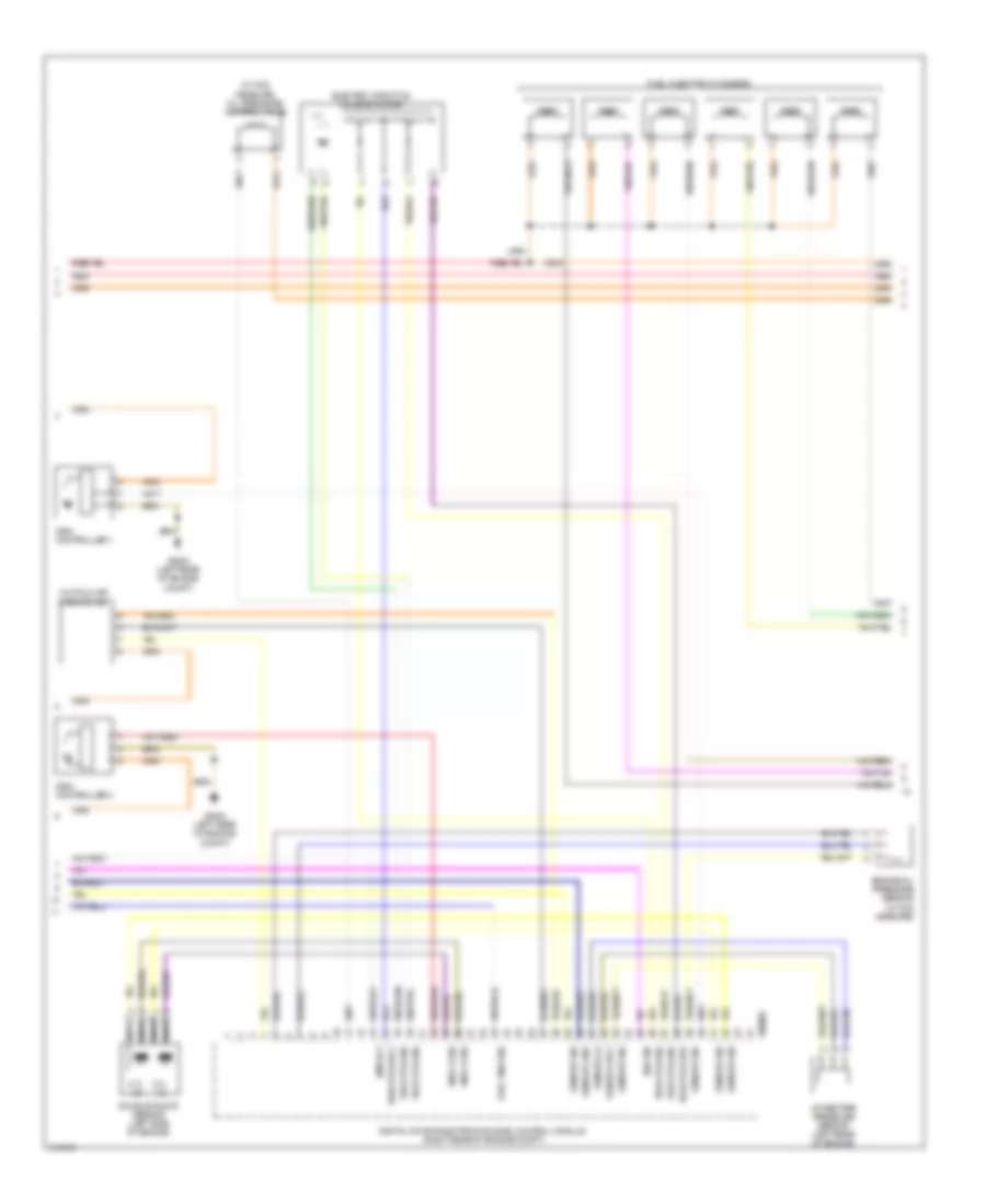 3 0L Engine Performance Wiring Diagram 3 of 4 for BMW Z4 30i 2009