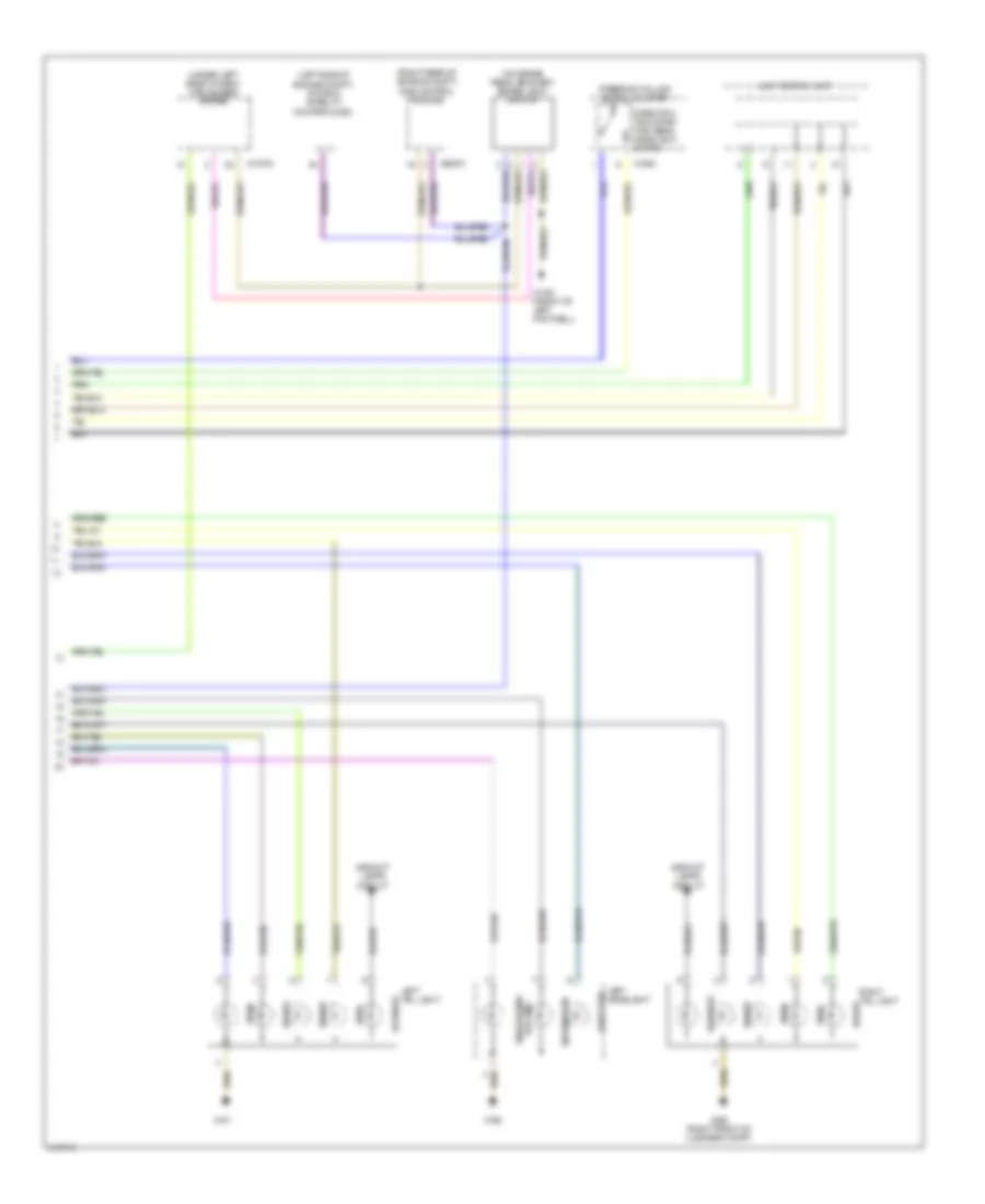 Exterior Lamps Wiring Diagram 2 of 2 for BMW Z4 30i 2009