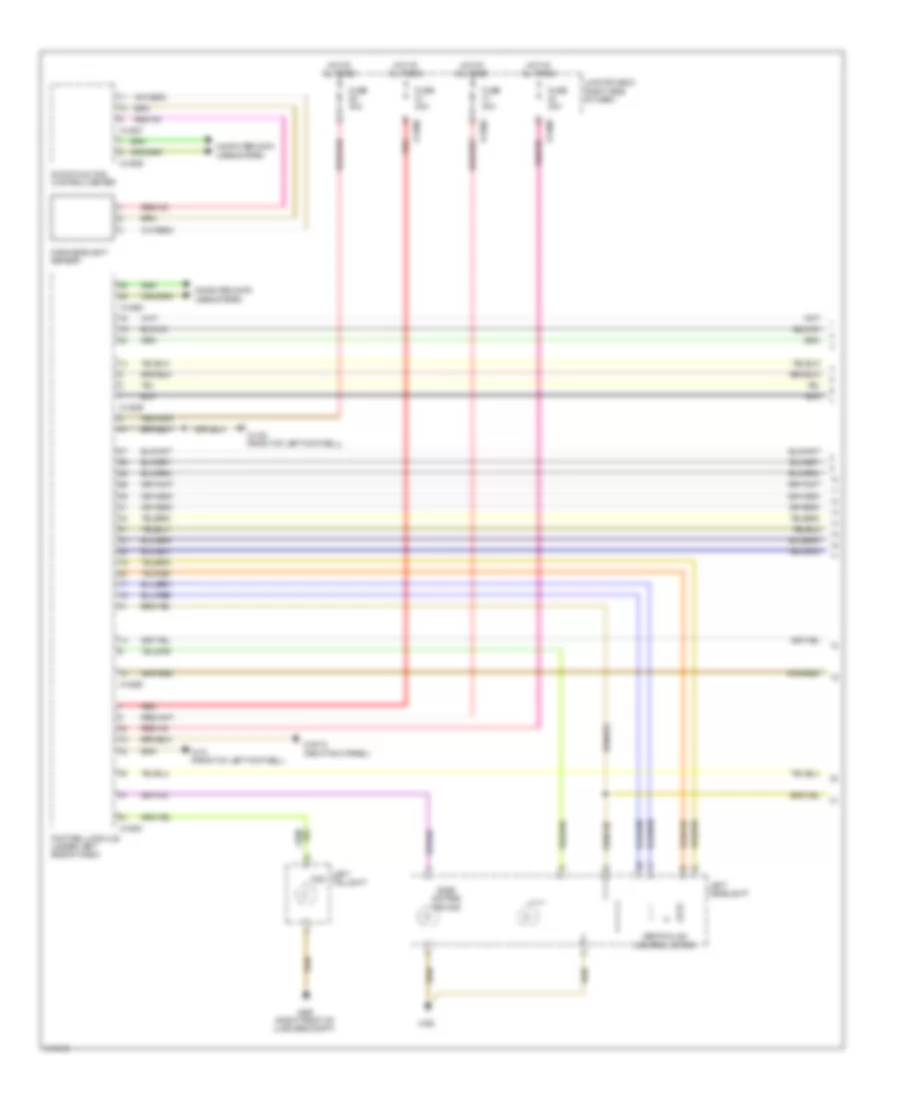 Headlamps Wiring Diagram 1 of 2 for BMW Z4 30i 2009