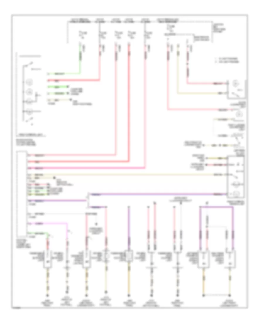 Instrument Illumination Wiring Diagram for BMW Z4 30i 2009